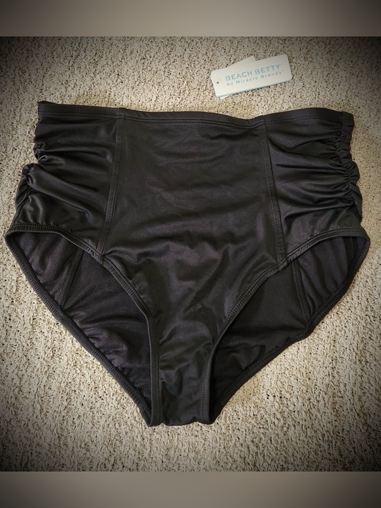 Miracle Brands Other - “Beach Betty” Sculpting High-Waist Swim Bottom